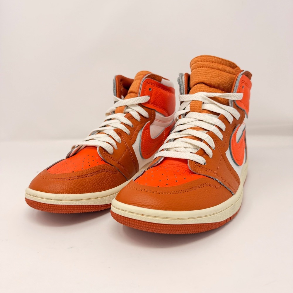 Air Jordan 1 MM High Safety Orange FB9893-800 Men's Sz 9.5 Pre-Owned AJ1 - Picture 3 of 16
